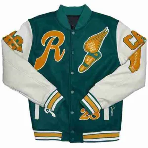 Runtz All County Varsity Green Jacket