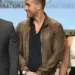 Ryan Reynolds Deadpool 3 Brown Leather Jacket