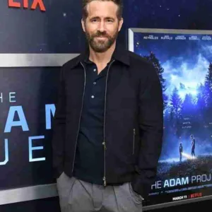 Ryan Reynolds The Adam Project Black Jacket