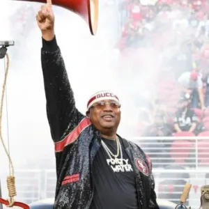 San Francisco 49ers E-40 Black Sequin Jacket