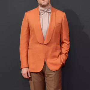 Seth Rogen Orange Blazer