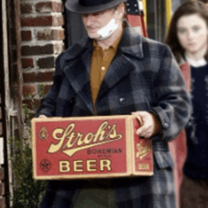 Shea Whigham Eileen (2023) Grey Coat
