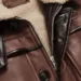Shearling-Lined Leather Bomber Jacket1