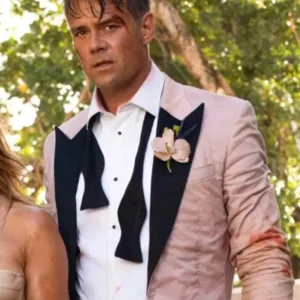 Shotgun Wedding 2023 Josh Duhamel Pink Blazer