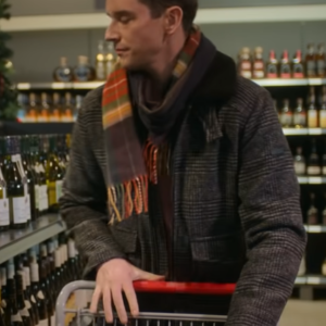 Single All The Way Michael Urie Grey Jacket