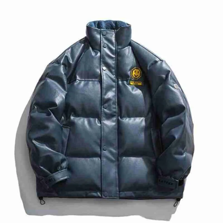 Smiley Puffer Blue Jacket