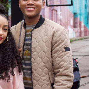 Sneakerella (2022) Chosen Jacobs Brown Quilted Bomber Jackets