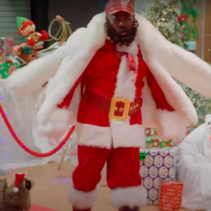 Soul Santa David Mann White Fur Jacket