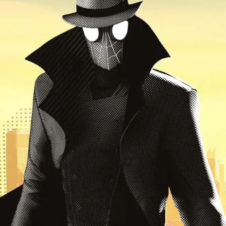 Spider Man Into the Spider Verse Spider Man Noir Coat1 Spider Man Into the Spider Verse Spider Man Noir Coat