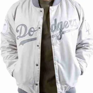 Starter Dodgers Cool Gray Jacket