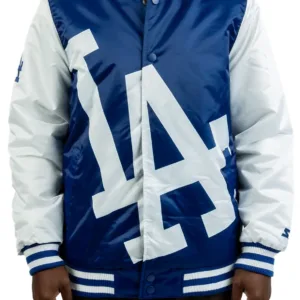 Starter Los Angeles Dodgers Blown Up Logo Jacket