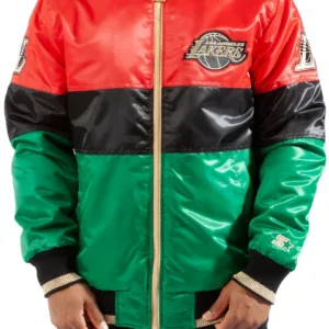 Starter Los Angeles Lakers Black History Month Jacket