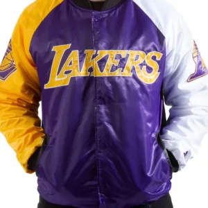 Starter Los Angeles Lakers Tri-Color Jacket