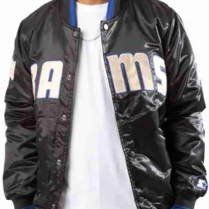 Starter Los Angeles Rams Black Jacket
