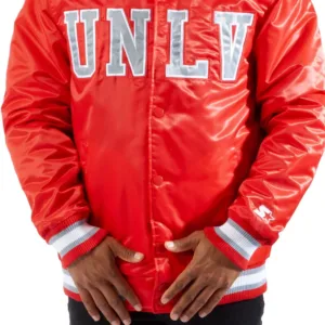 Starter UNLV Satin Red Jacket