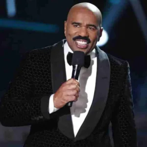 Steve Harvey Miss Universe 2021 Black Blazer