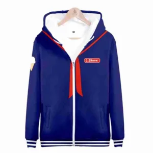 Strangers Things Steve Scoops Varsity Jacket