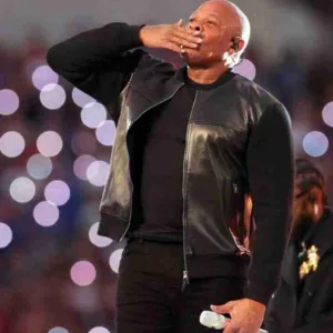 Super Bowl 2022 Dr. Dre Black Jacket