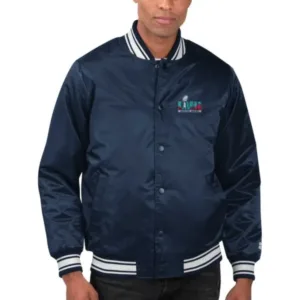 Super Bowl LVII Starter Navy Locker Room Jacket