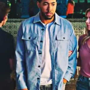 Tall Girl 2 Schnipper Blue Denim Jacket