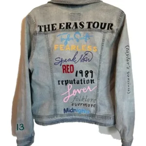 Taylor Swift Eras Tour Denim Jacket