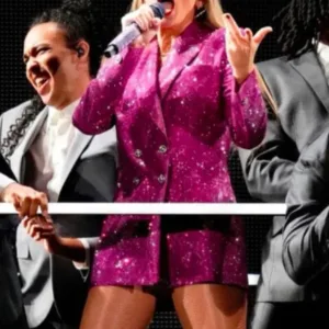 Taylor Swift The Eras Tour Buenos Aires Pink Sequin Blazer