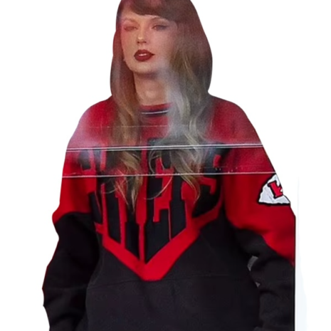 Taylor Swift Vintage Chiefs Sweatshirt1 Taylor Swift Vintage Chiefs Sweatshirt1
