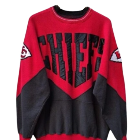 Taylor Swift Vintage Chiefs Sweatshirt2 Taylor Swift Vintage Chiefs Sweatshirt2