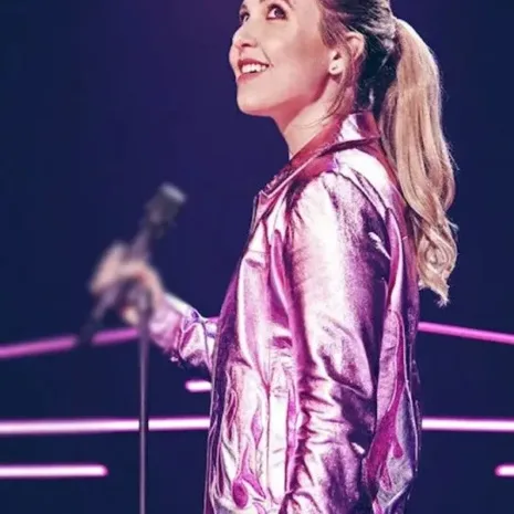 Taylor Tomlinson Have It All Pink Jacket3 Taylor Tomlinson Have It All Pink Jacket