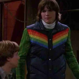 That 70s Show Ashton Kutcher Puffer Vest