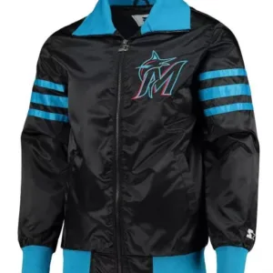 The Captain II Miami Marlins Black Jacket