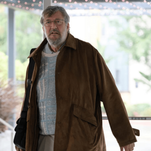 The Dropout Stephen Fry Brown Jacket