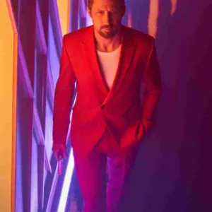 The Gray Man Court Gentry Red Blazer