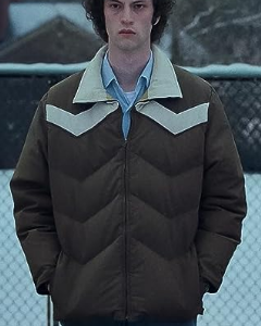 The Holdovers Movie 2023 Dominic Sessa Brown Jacket