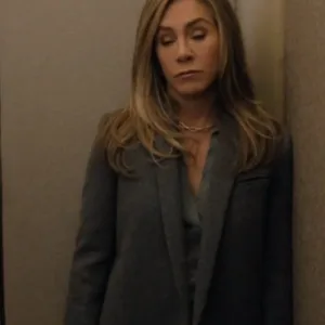The Morning Show Season 3 Jennifer Aniston Grey Coat