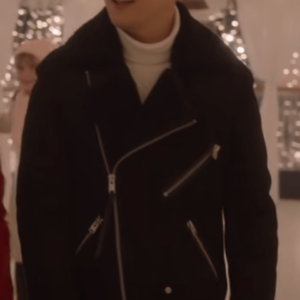 The Princess Switch 3 Remy Hii Black Jacket
