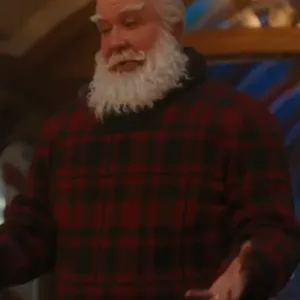 The Santa Clauses 2022 Tim Allen Red Jacket