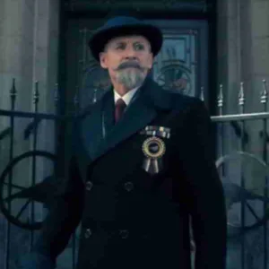 The Umbrella Academy S03 Colm Feore Black Coat