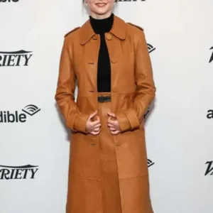 Thomasin McKenzie Eileen Brown Coat