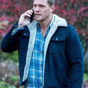Titans Alan Ritchson Blue Cotton Jacket