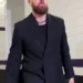 Travis-Kelce-AFC-Championship-Black-Suit-