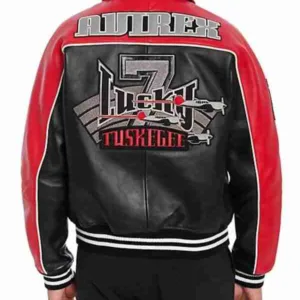 Tuskegee Leather Bomber Jacket