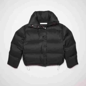 USA Black Regular Fit Down Jacket