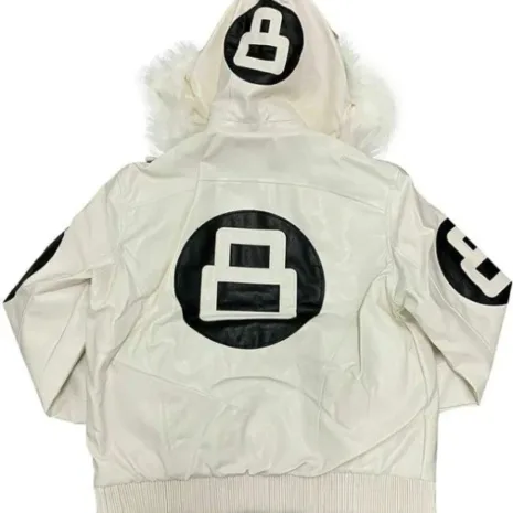 Unisex-8-Ball-White-Bomber-Hooded-Leather-Jacket.jpg