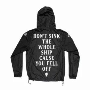Unisex Zip-Up Windbreaker Hoodie