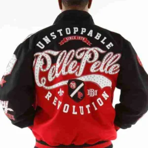 Unstoppable Pelle Pelle Revolution Red Jacket
