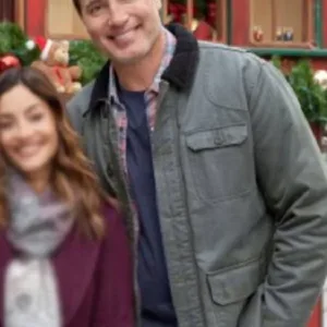 Victor Webster Mystery On Mistletoe Lane Grey Jacket