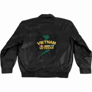 Vietnam Veteran Leather Jacket