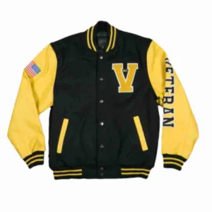 Vietnam Veteran Leather Bomber Jacket