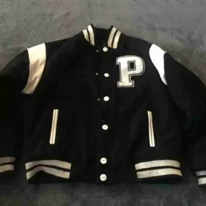 Vintage Black White Pelle Pelle Wool Jacket